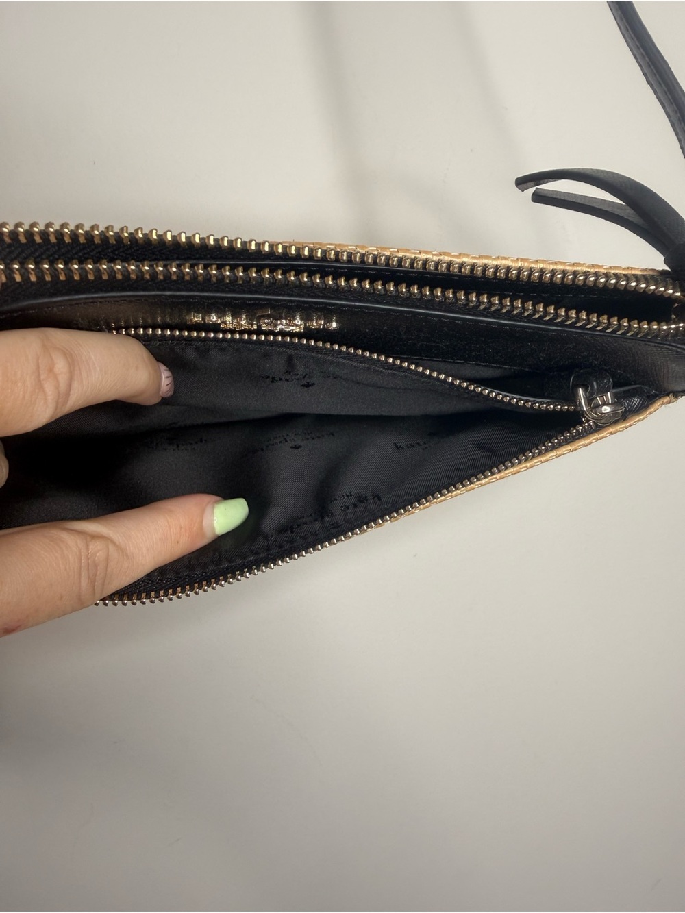 Kate Spade cameron straw crossbody bag - Picture 8 of 12